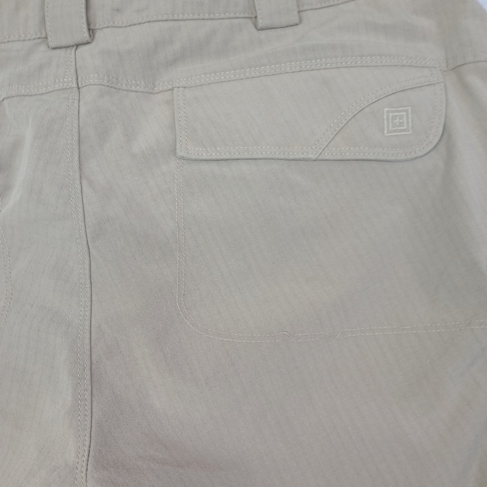 5.11 Tactical Cargo Pants Khaki Tan Ripstop Utility Mens 16 Regular‎ flaws - Picture 12 of 15